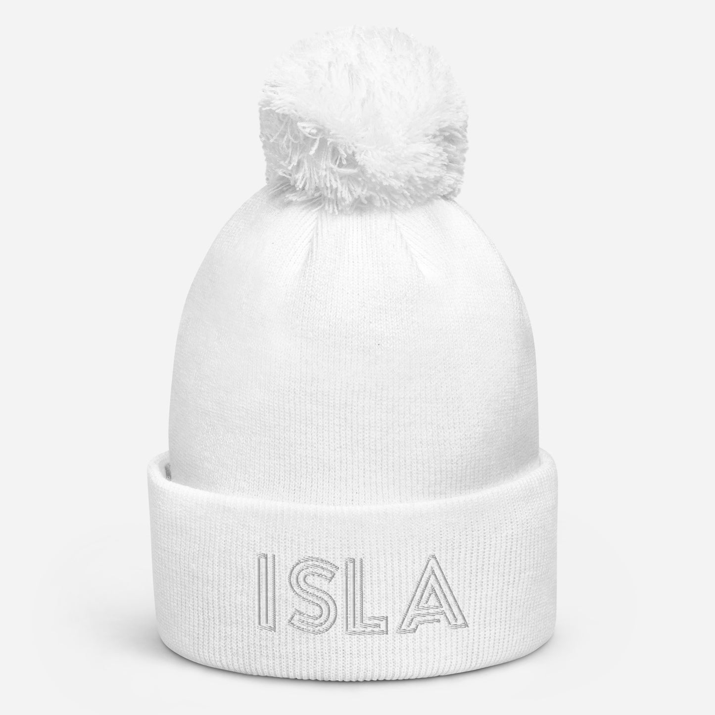 ISLA Pom Pom beanie